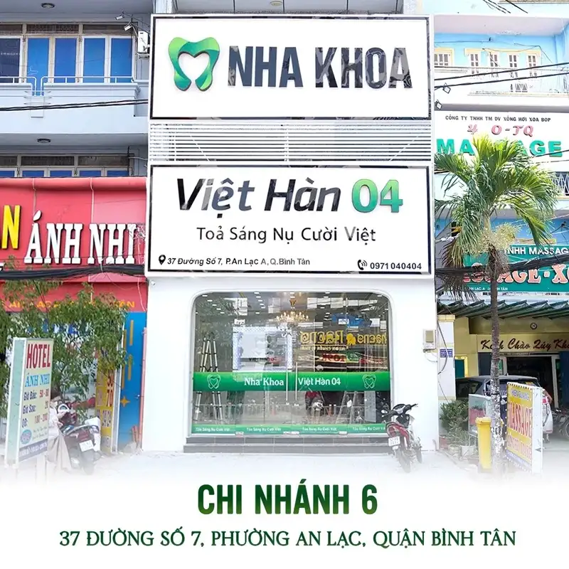 Chi nhánh 6 - 37 Đường Số 7, Phường An Lạc A, Quận Bình Tân
