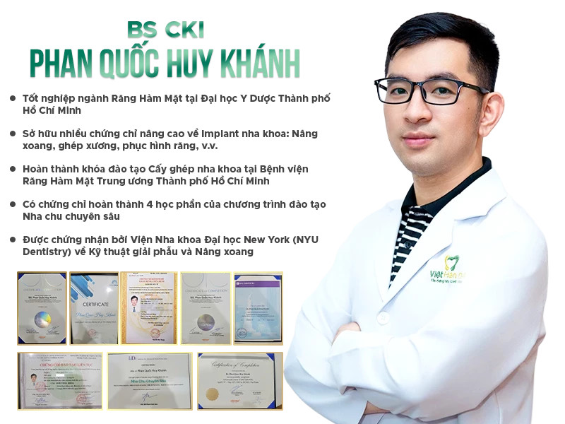 Bác sĩ CKI Phan Quốc Huy Khánh