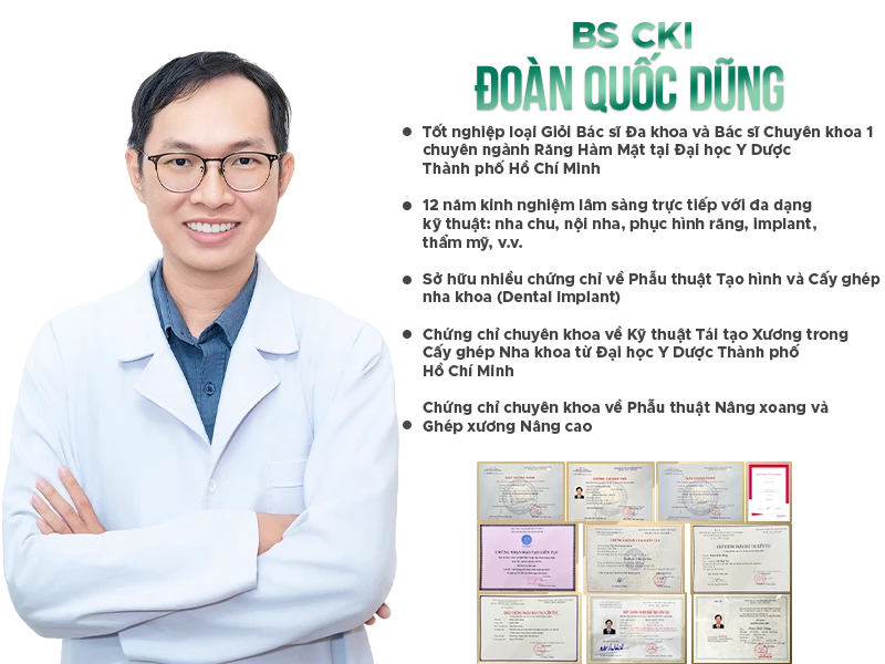 Bác sĩ CKI Đoàn Quốc Dũng