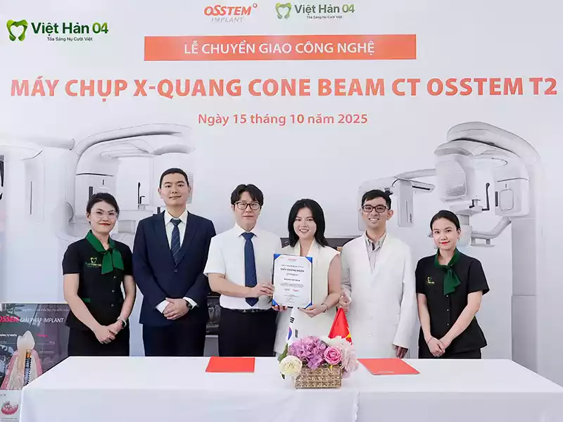 Lễ chuyển giao công nghệ máy chụp X-Quang CT Cone Beam T2