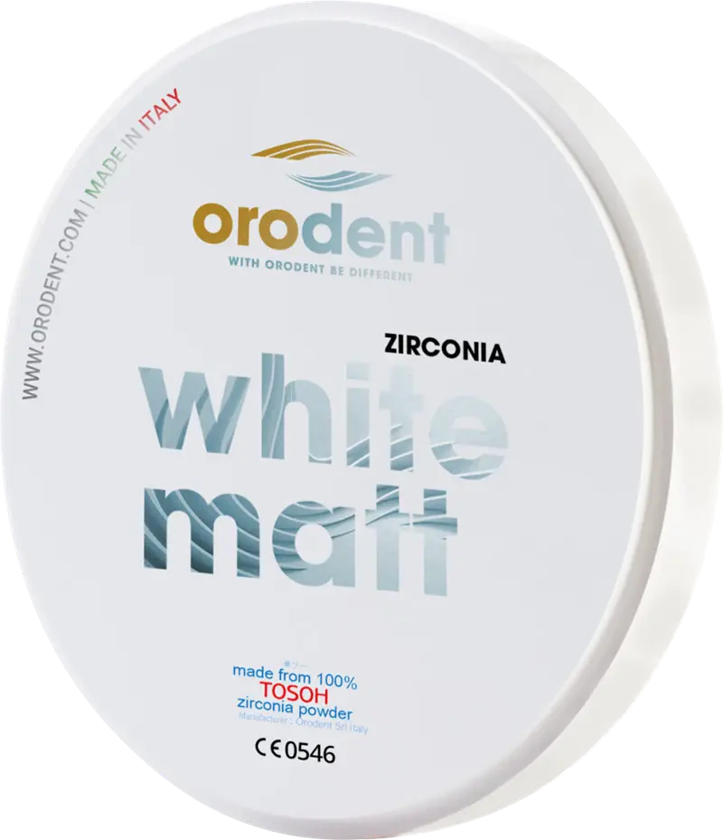 Phôi sứ Orodent White Matt
