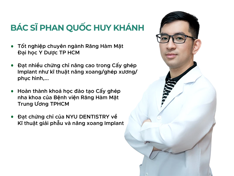 Bác sĩ CKI Phan Quốc Huy Khánh