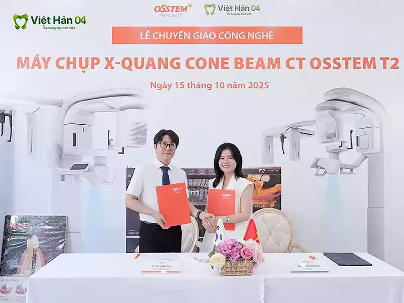 Lễ chuyển giao công nghệ Osstem với nha khoa Việt Hàn 04