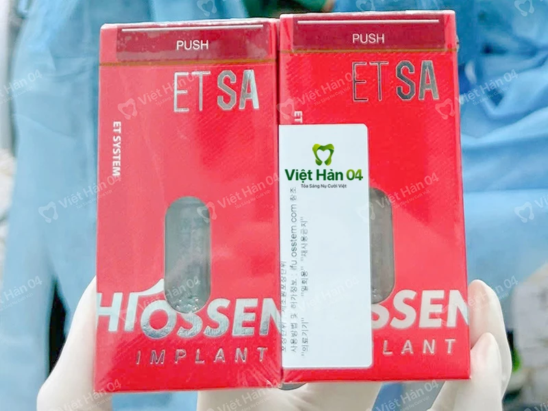 Hình ảnh trụ Implant Hiossen USA tại nha khoa Việt Hàn 04